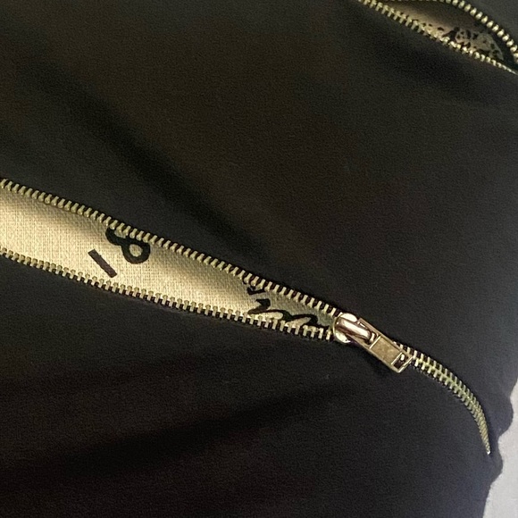 Vintage Black Zipper Tank Top - Picture 4 of 9